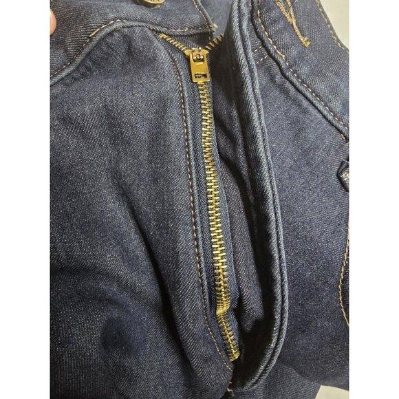 VTG Outback Rider Plaid Fleece Lined Heavy Denim Jeans - 2 PAIRS- Size 42- READ - Picture 11 of 16